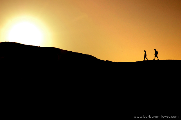Following the sun, Milos, Greece